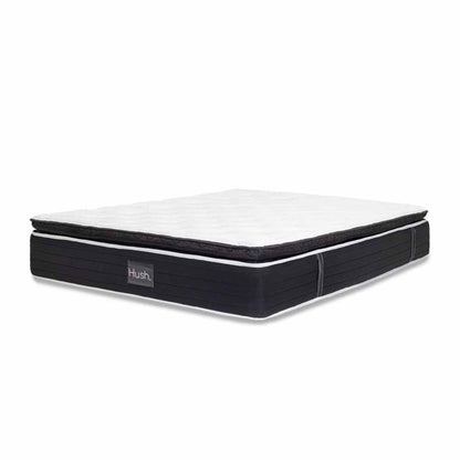  Hush Iced Hybrid 2-in-1 Cooling Mattress With Memory Foam And Springs - Twin/White