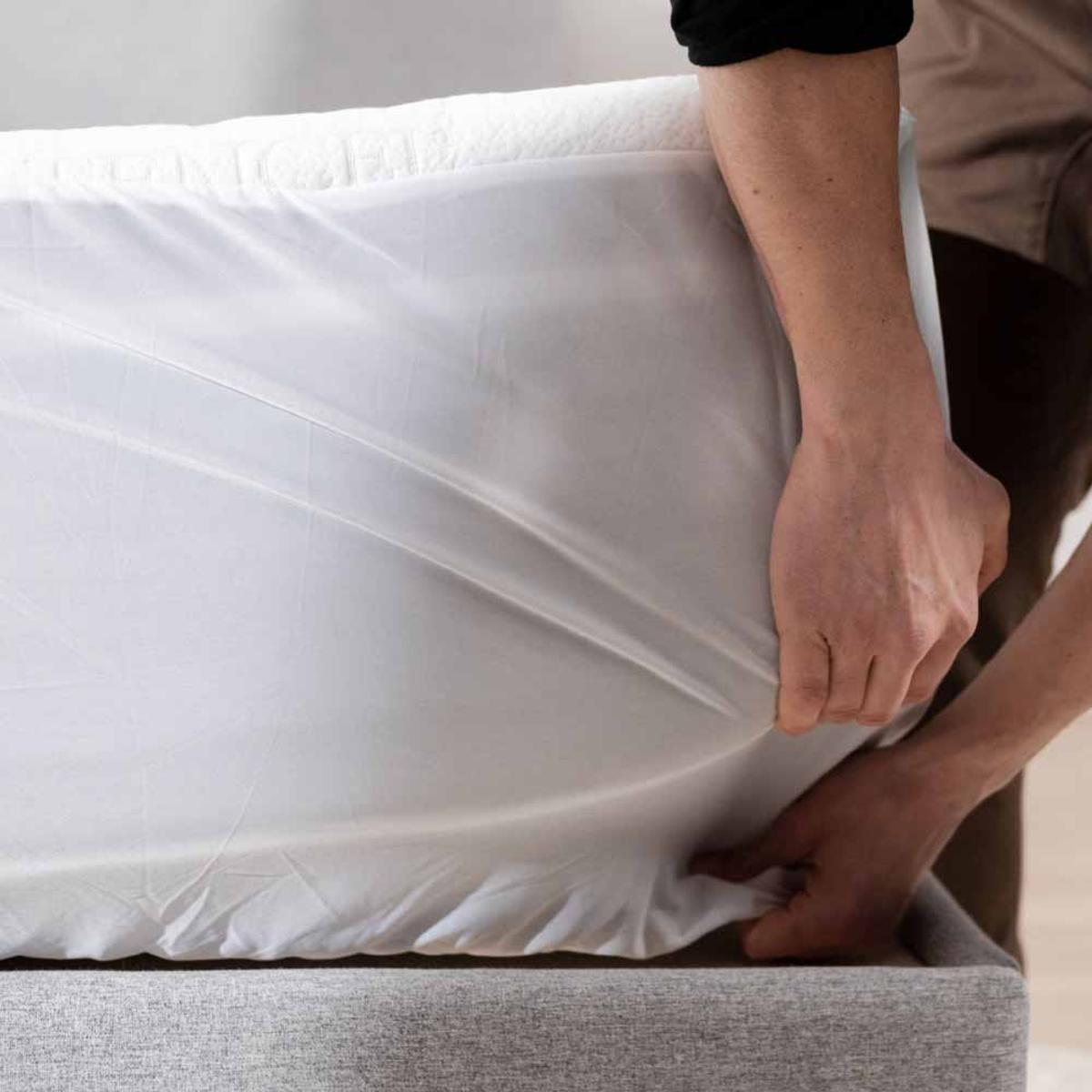  Hush Iced Mattress Protector - King/White