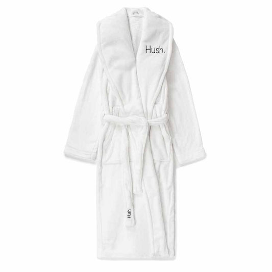  Hush Weighted Robe - White