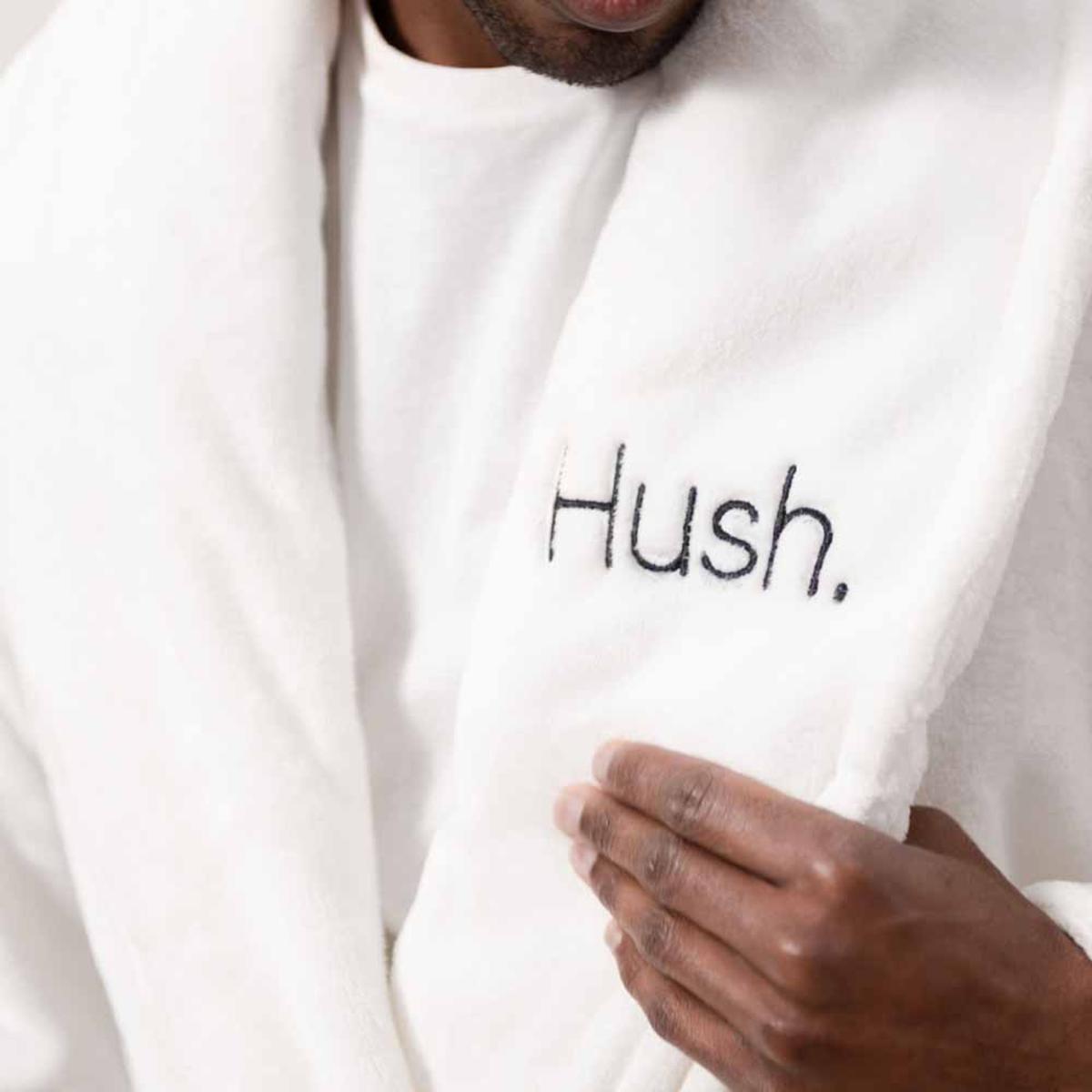 Hush Weighted Robe - White