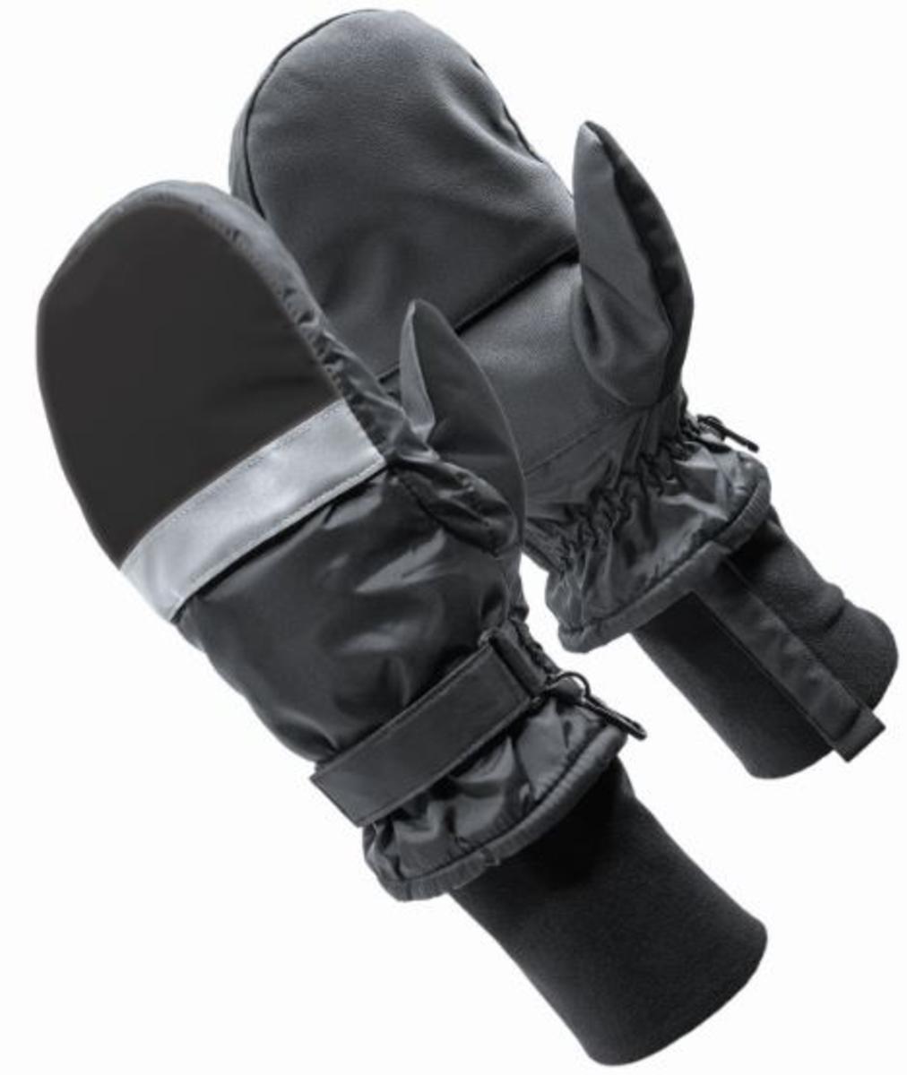  HXT Microwavable Heated Mittens - Black