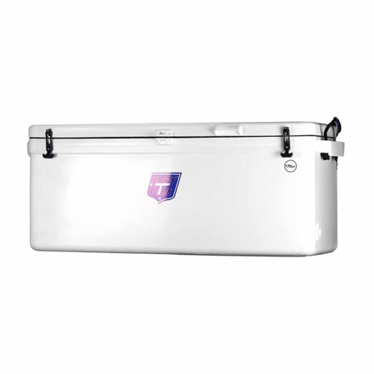  Icey-Tek 170 Quart Rotomold Cooler - White