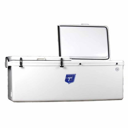  Icey-Tek 270 Quart Rotomold Split-Lid Cooler - White