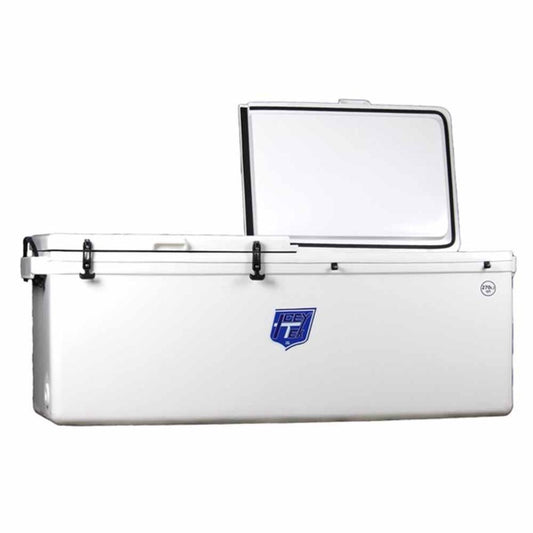  Icey-Tek 270 Quart Rotomold Split-Lid Cooler - White