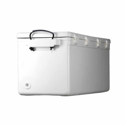  Icey-Tek 270 Quart Rotomold Split-Lid Cooler - White