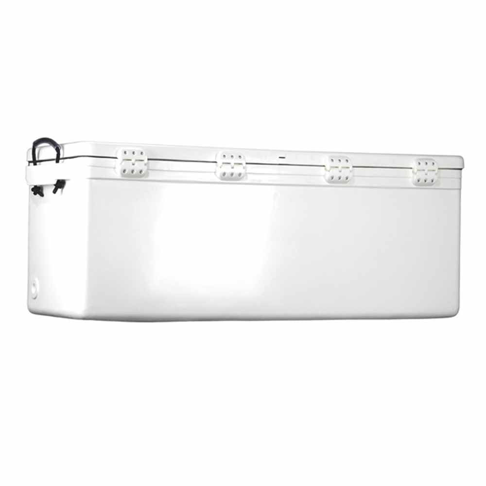  Icey-Tek 270 Quart Rotomold Split-Lid Cooler - White