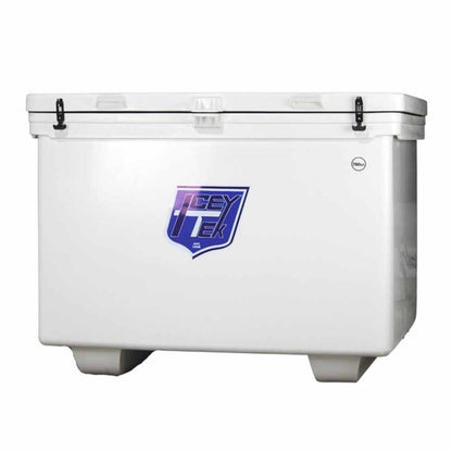  Icey-Tek 760 Quart Commercial, Rotomold Cooler/Box/Ice Chest With Runners - White