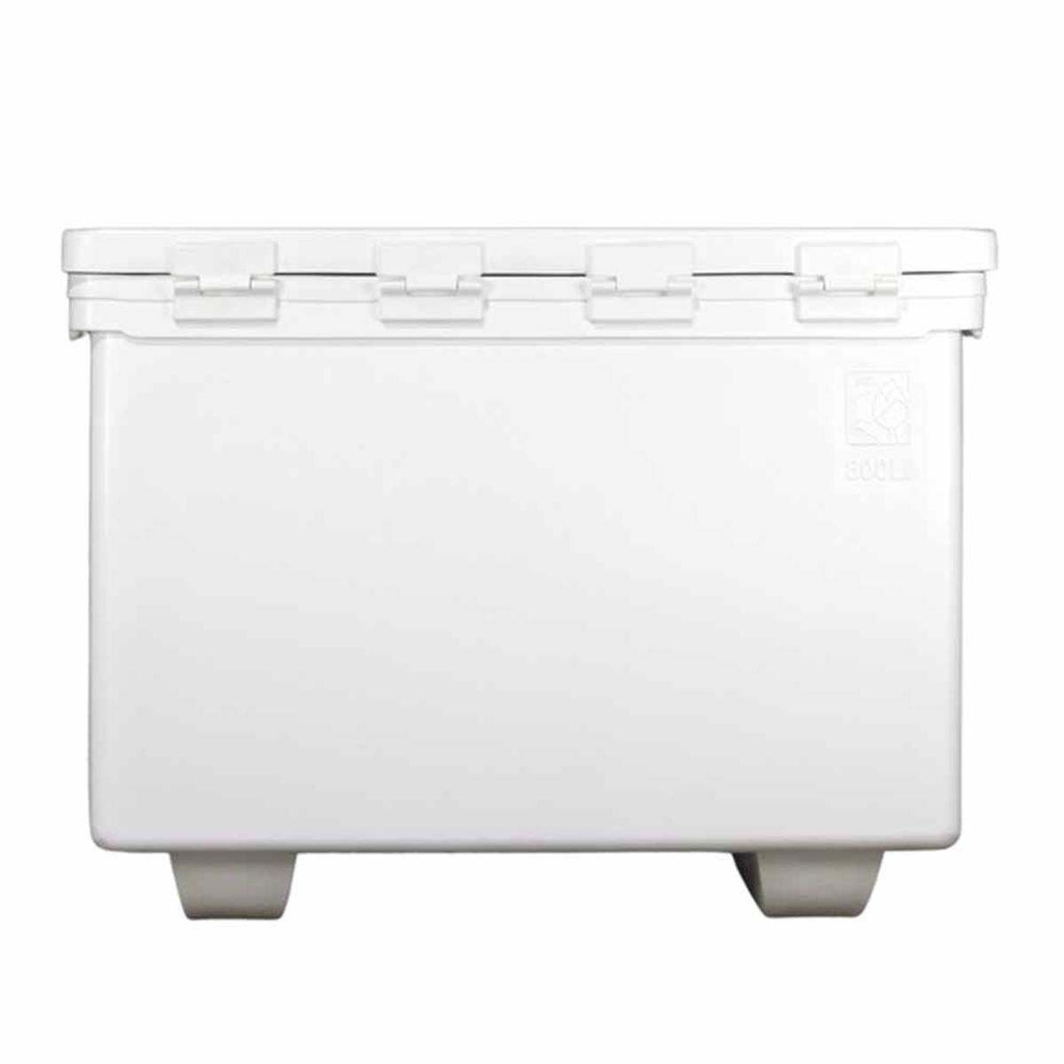 Icey-Tek 760 Quart Commercial, Rotomold Cooler/Box/Ice Chest With Runners - White