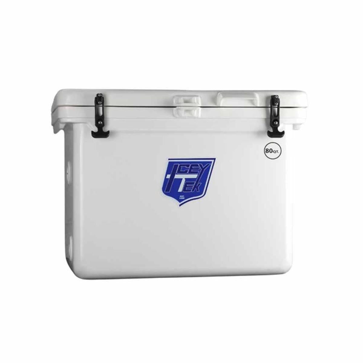  Icey-Tek 80 Quart Rotomold Cooler - White