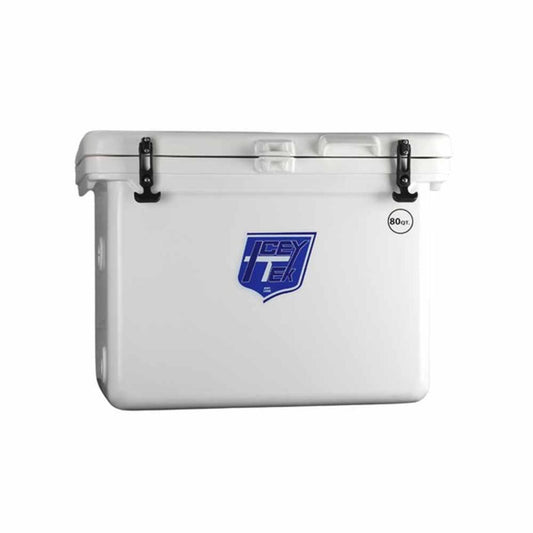  Icey-Tek 80 Quart Rotomold Cooler - White