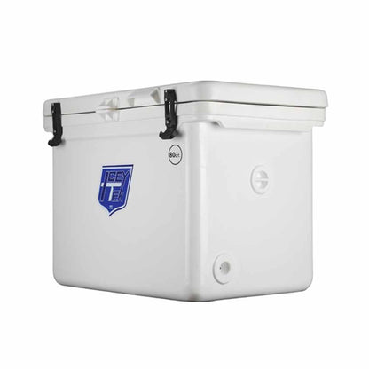  Icey-Tek 80 Quart Rotomold Cooler - White
