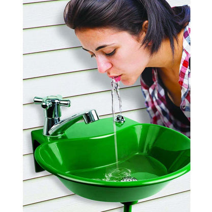  Jobar IdeaWorks 2-in-1 Outdoor Water Fountain And Faucet