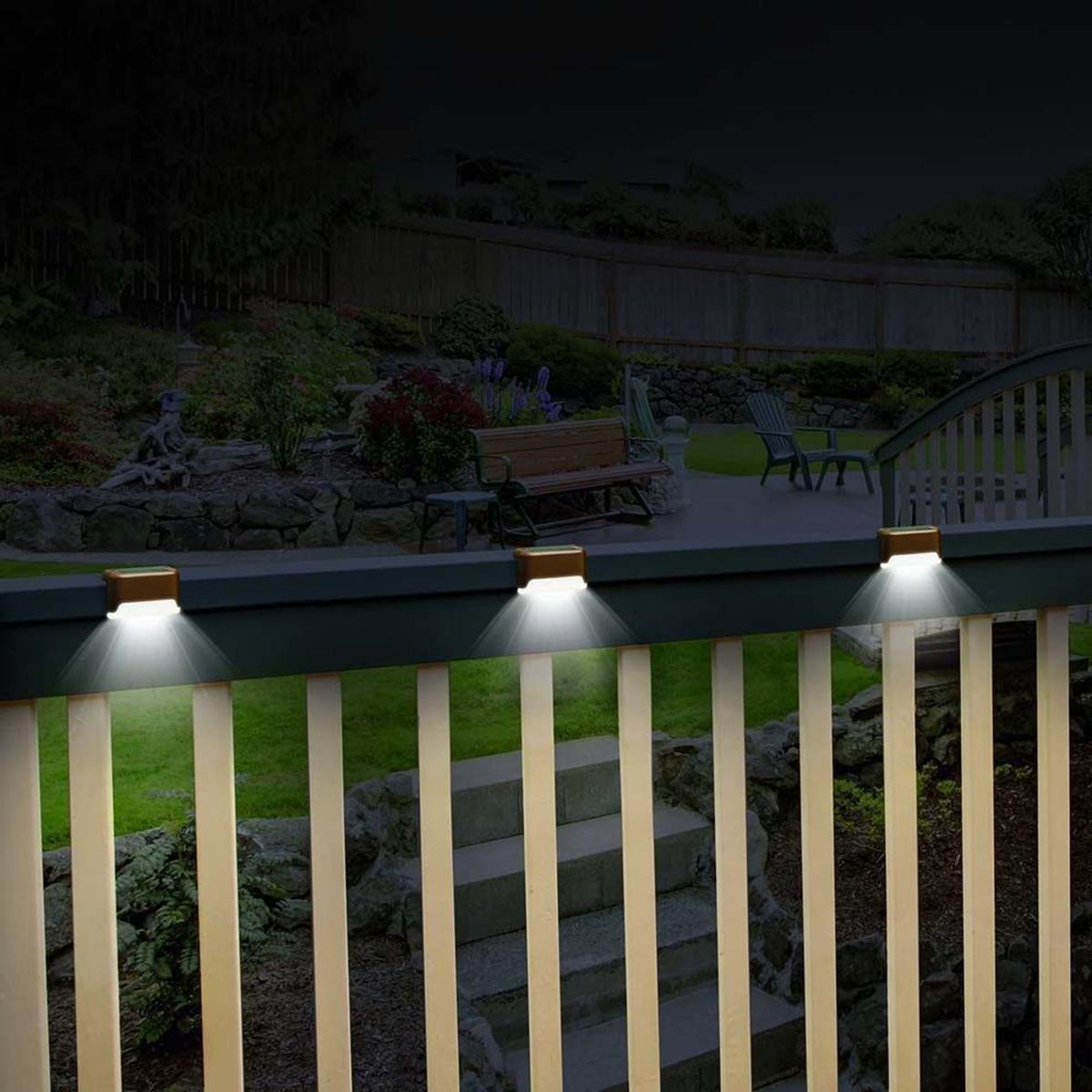  Jobar IdeaWorks Powered Solar Deck Lights
