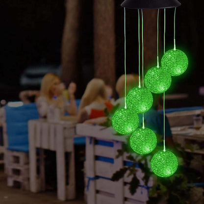  Jobar IdeaWorks Solar Mobile Bubble Color Changing Lights