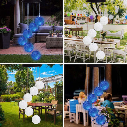  Jobar IdeaWorks Solar Mobile Bubble Color Changing Lights