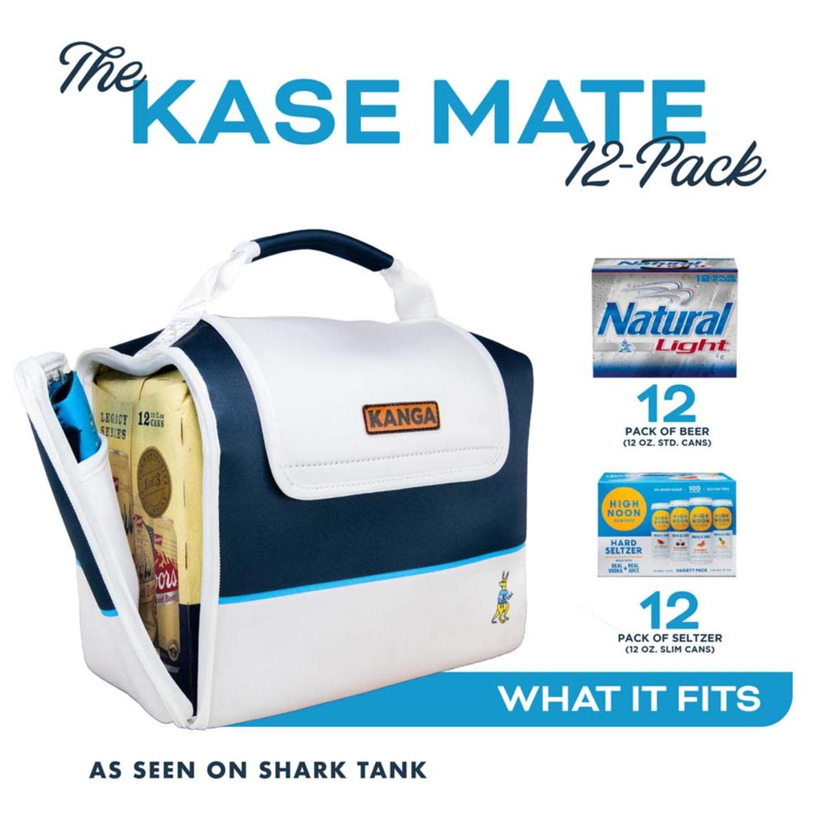  Kanga Coolers Breeze Kase Mate Standard 12 Pack Cooler - Seafoam Green