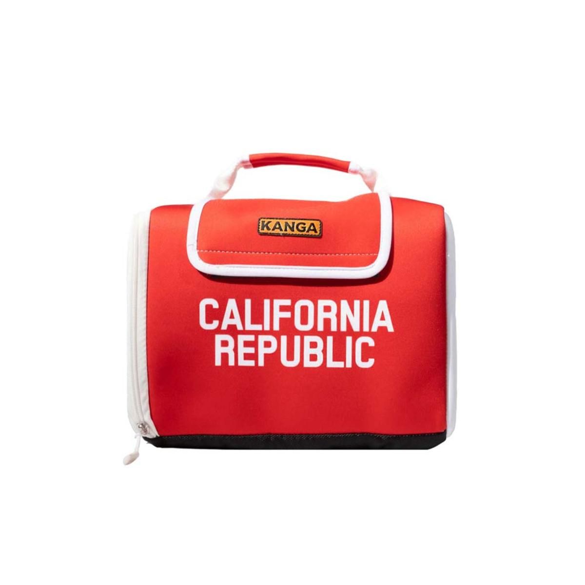  Kanga Coolers California Flag Kase Mate Standard 12 Pack Cooler - California