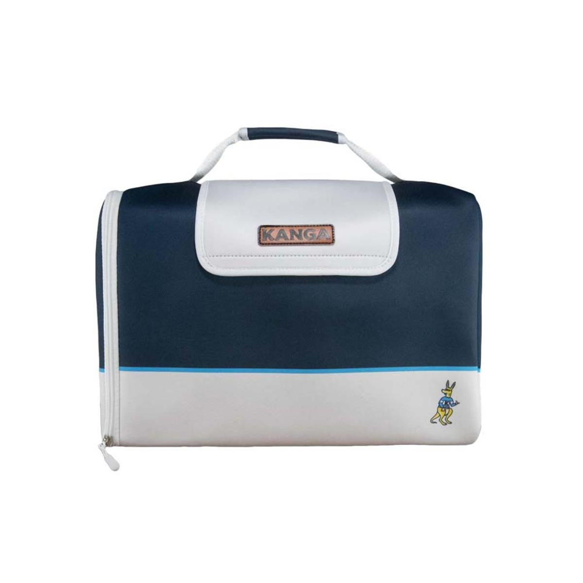  Kanga Coolers Malibu Kase Mate Standard 24 Pack Cooler - White/Navy