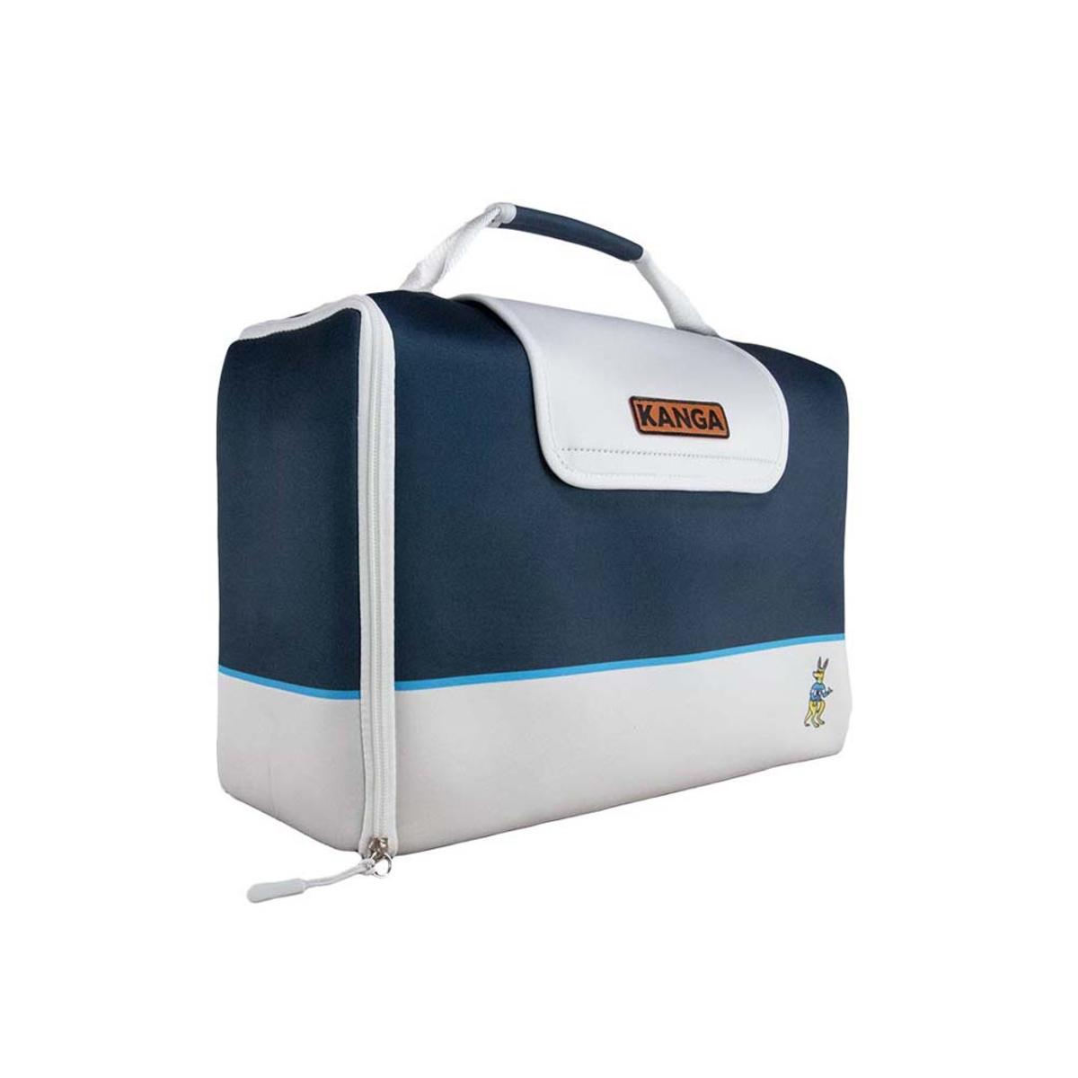  Kanga Coolers Malibu Kase Mate Standard 24 Pack Cooler - White/Navy