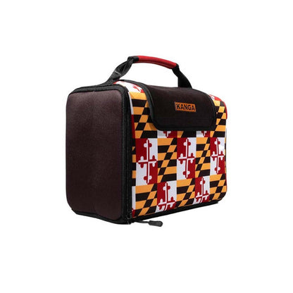  Kanga Coolers Maryland Flag Kase Mate Standard 12 Pack Cooler - Maryland