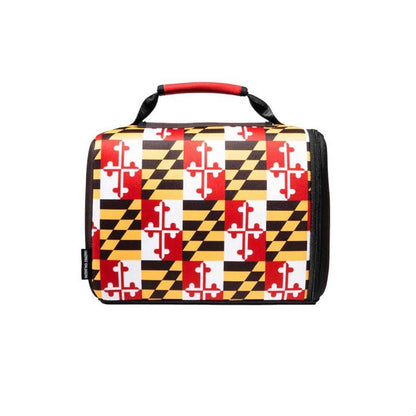  Kanga Coolers Maryland Flag Kase Mate Standard 12 Pack Cooler - Maryland