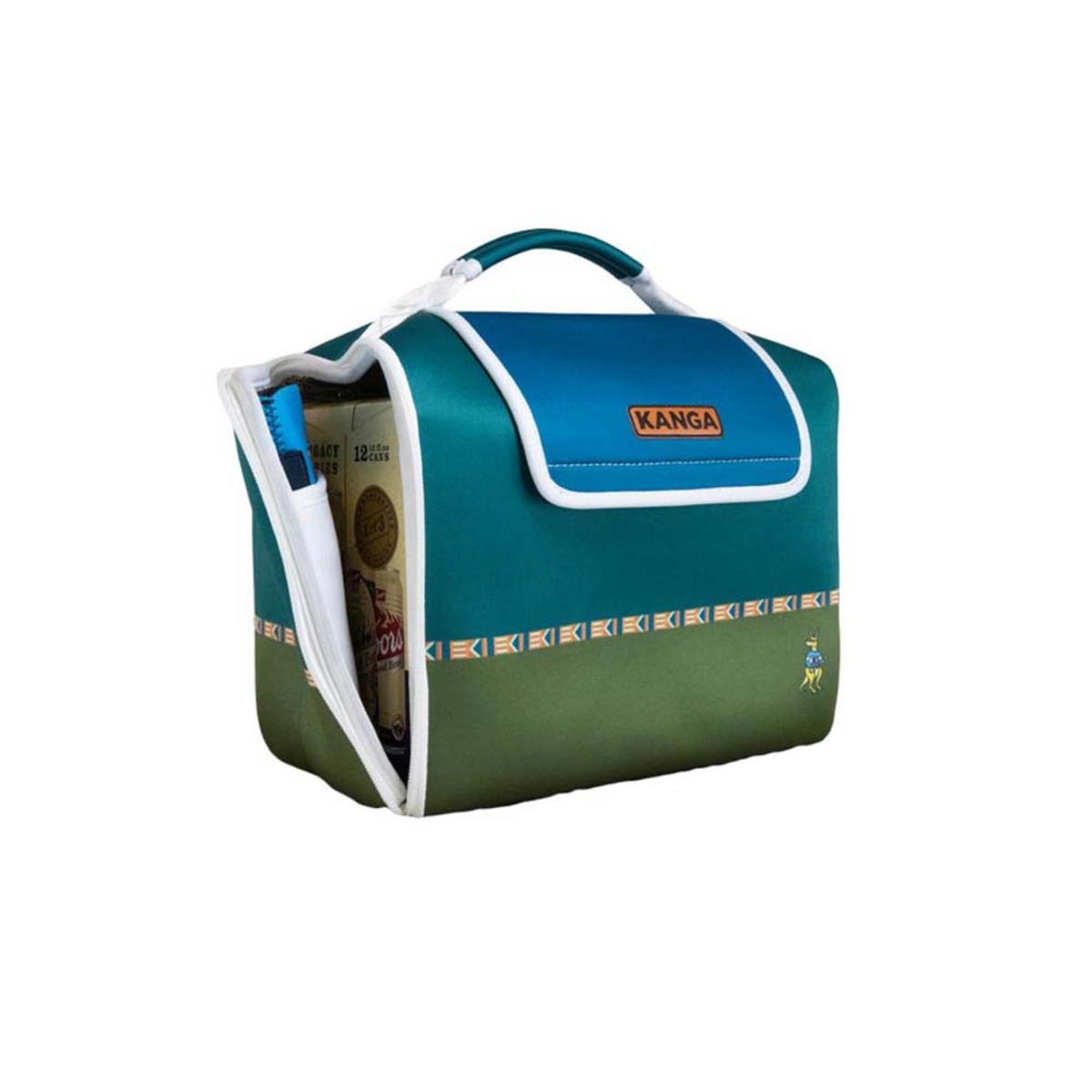  Kanga Coolers Ozark Kase Mate Standard 12 Pack Cooler - Teal/Blue/Mossy