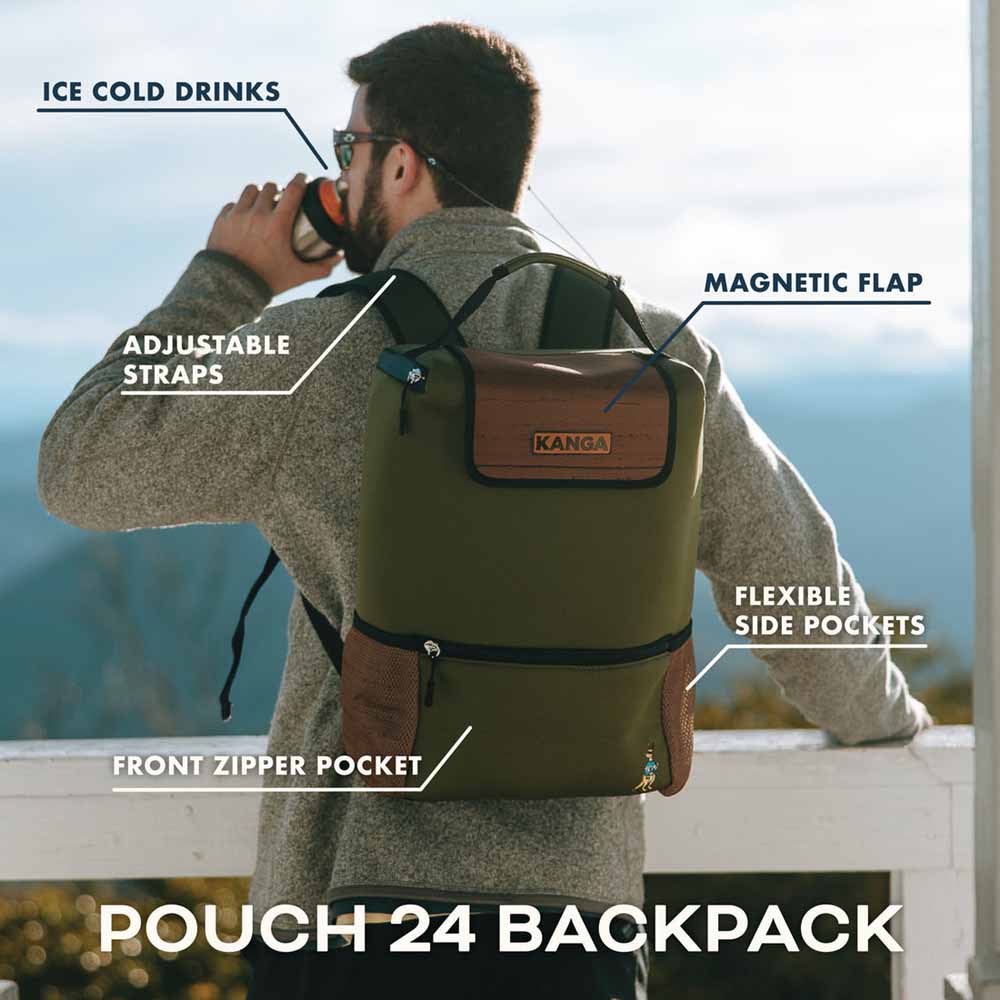  Kanga Coolers Pouch 24 Backpack
