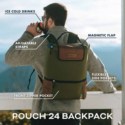  Kanga Coolers Pouch 24 Backpack