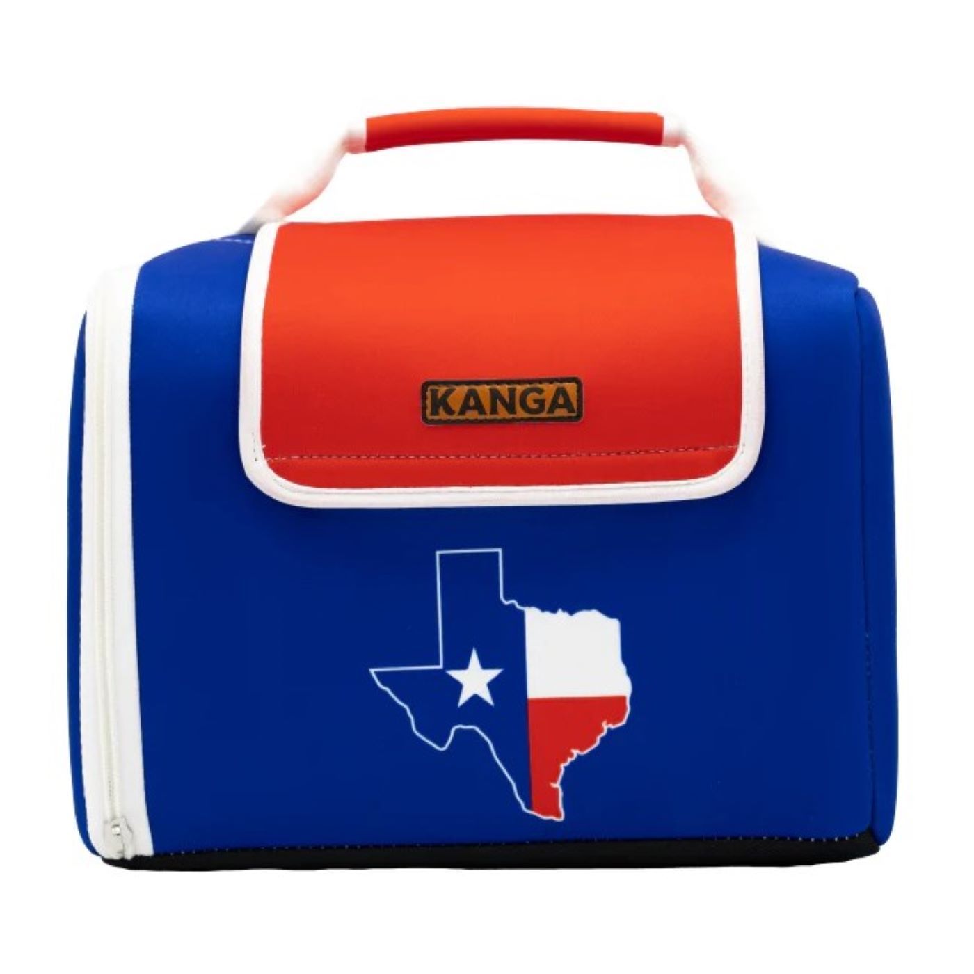 Kanga Coolers Texas Flag Kase Mate Standard 12 Pack Cooler - Texas Flag