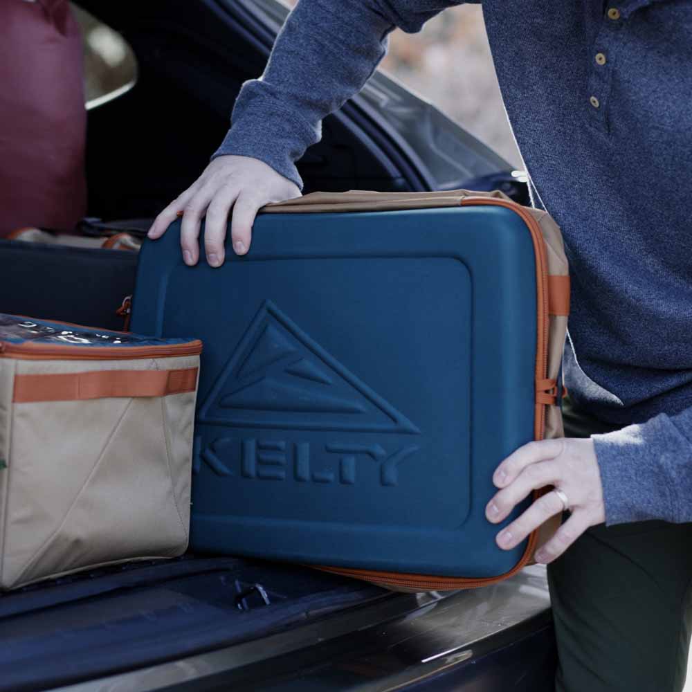  Kelty 28L Folding Cooler - Dull Gold/Deep Teal