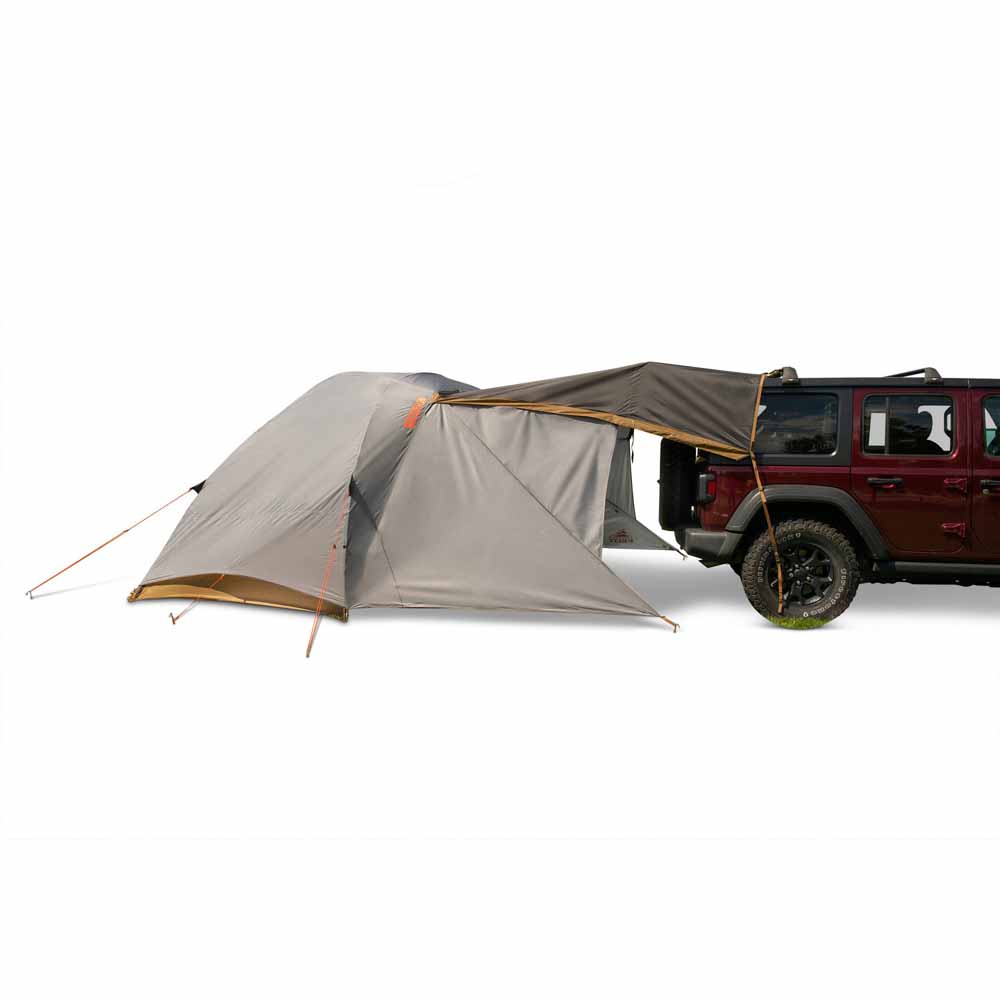  Kelty Caboose 4 Person Tailgate Tent - Smoke/Beluga/Dull Gold