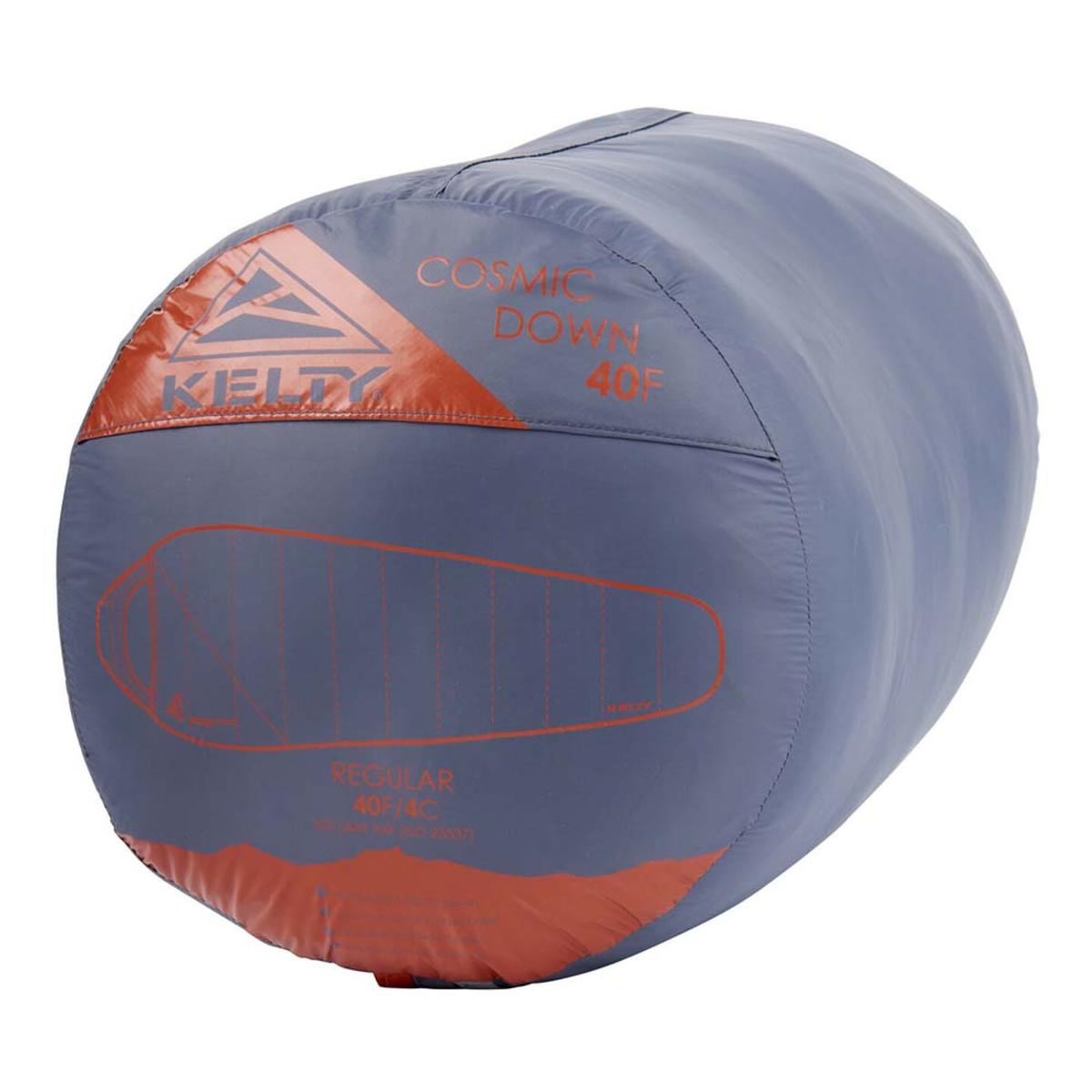  Kelty Cosmic 40 Deg 550 Down Sleeping Bag, Regular Size, Right-Hand