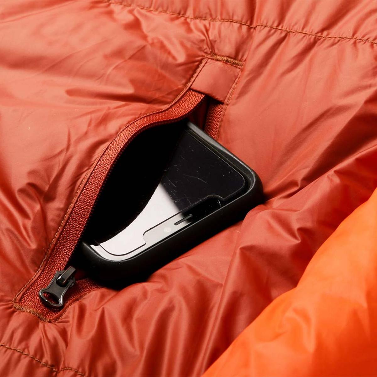  Kelty Cosmic Ultra 0 Deg 800 DriDown Sleeping Bag, Long Size, Right-Hand