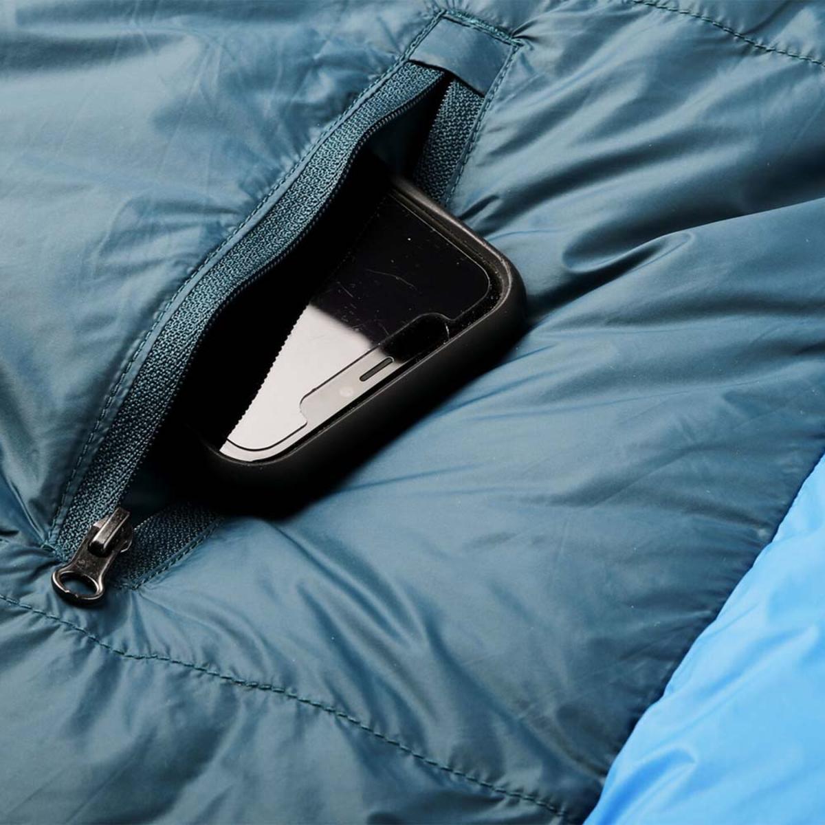  Kelty Cosmic Ultra 20 Deg 800 DriDown Sleeping Bag, Regular Size, Right-Hand