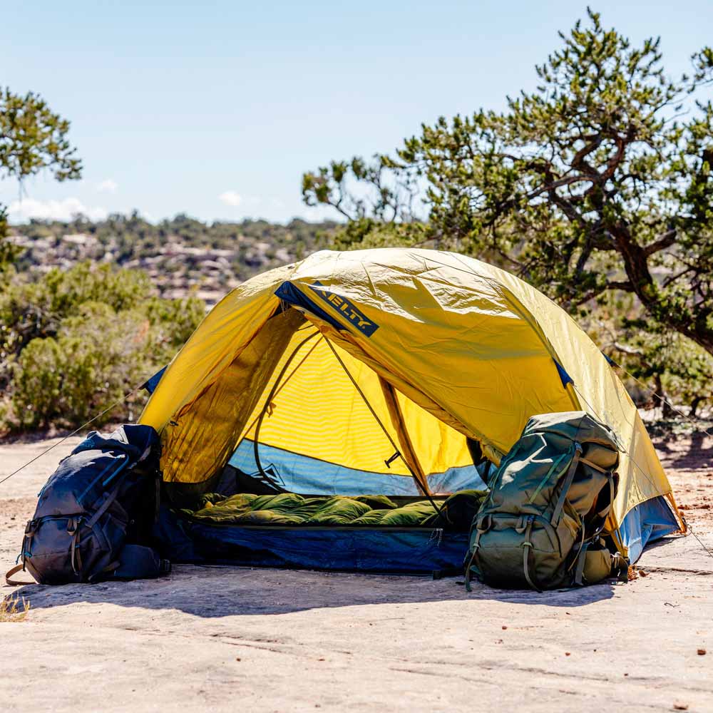  Kelty Far Out 3 Person Tent - Olive Oil/Deep Teal