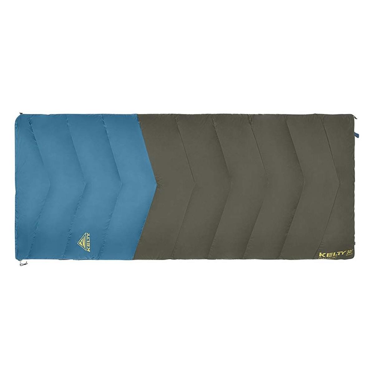  Kelty Galactic 30 Deg 550 Down Sleeping Bag, Long Size, Right-Hand
