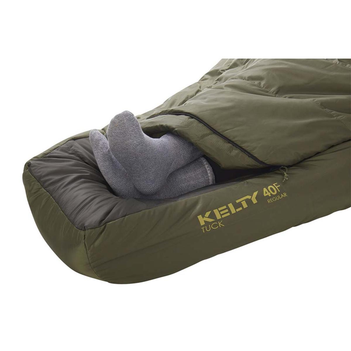  Kelty Tuck 40 Deg Thermapro Ultra Sleeping Bag, Regular Size, Left-Hand