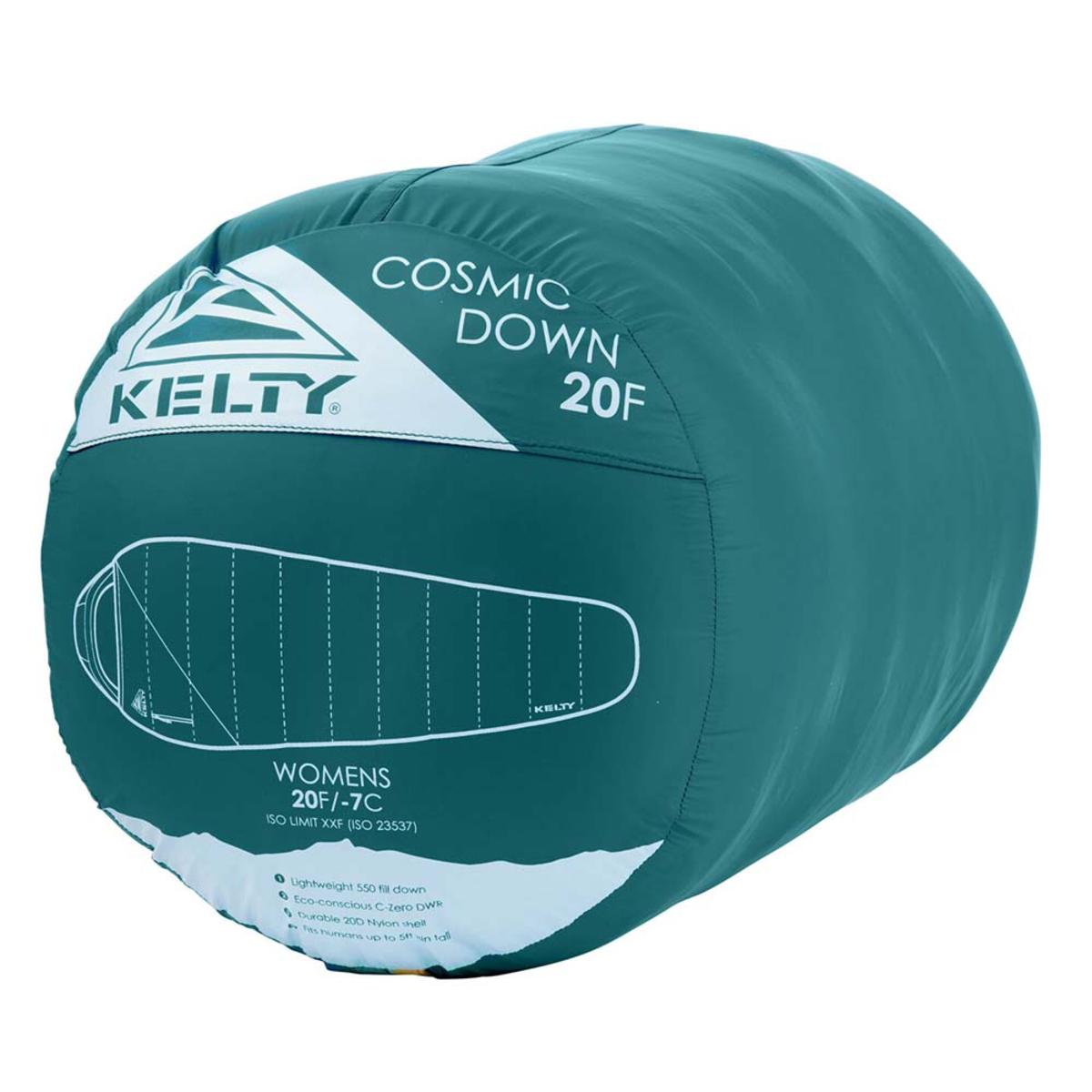  Kelty Womens Cosmic 20 Deg 550 Down Sleeping Bag, Regular Size, Right-Hand