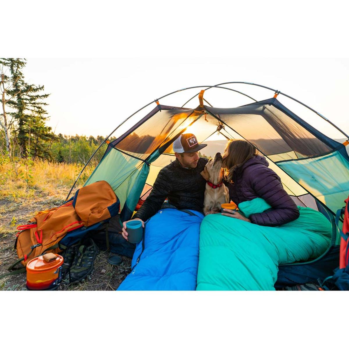  Kelty Womens Cosmic Ultra 20 Deg 800 DriDown Sleeping Bag, Regular Size, Right-Hand