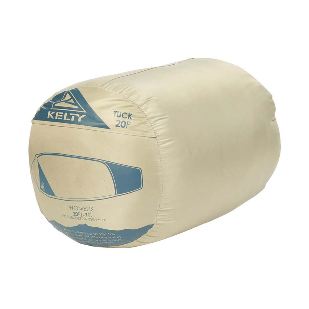  Kelty Womens Tuck 20 Deg Thermapro Ultra Sleeping Bag, Regular Size, Left-Hand