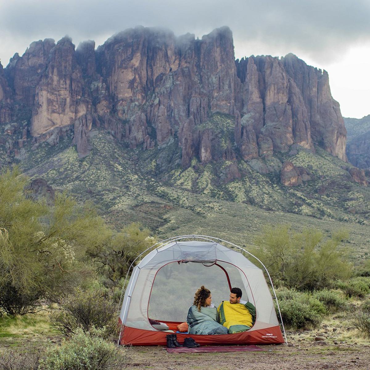  Klymit Cross Canyon 2 Person Tent Footprint - Grey