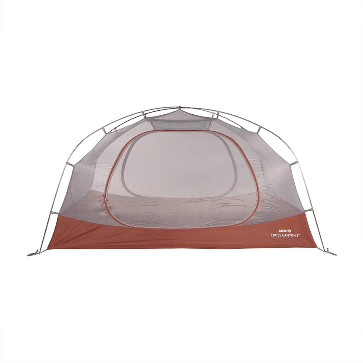  Klymit Cross Canyon 2 Person Tent - Red/Grey