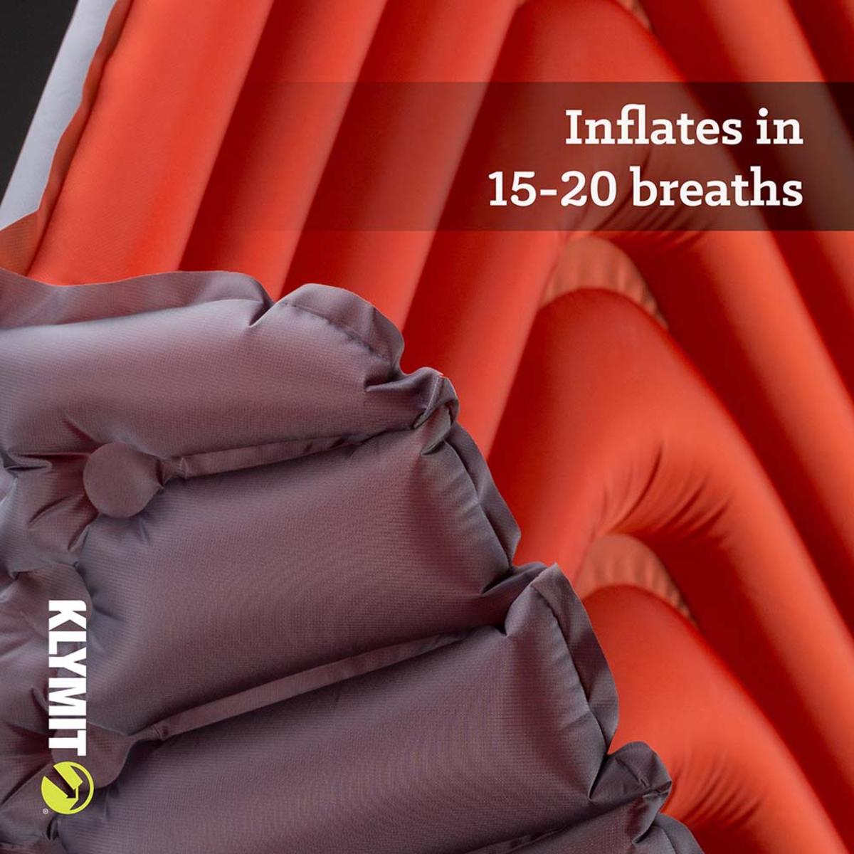  Klymit Insulated Hammock V-Chamber Sleeping Pad - Red