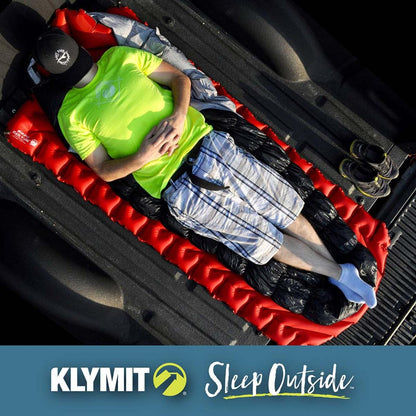  Klymit Insulated Static V Luxe Sleeping Pad - Red