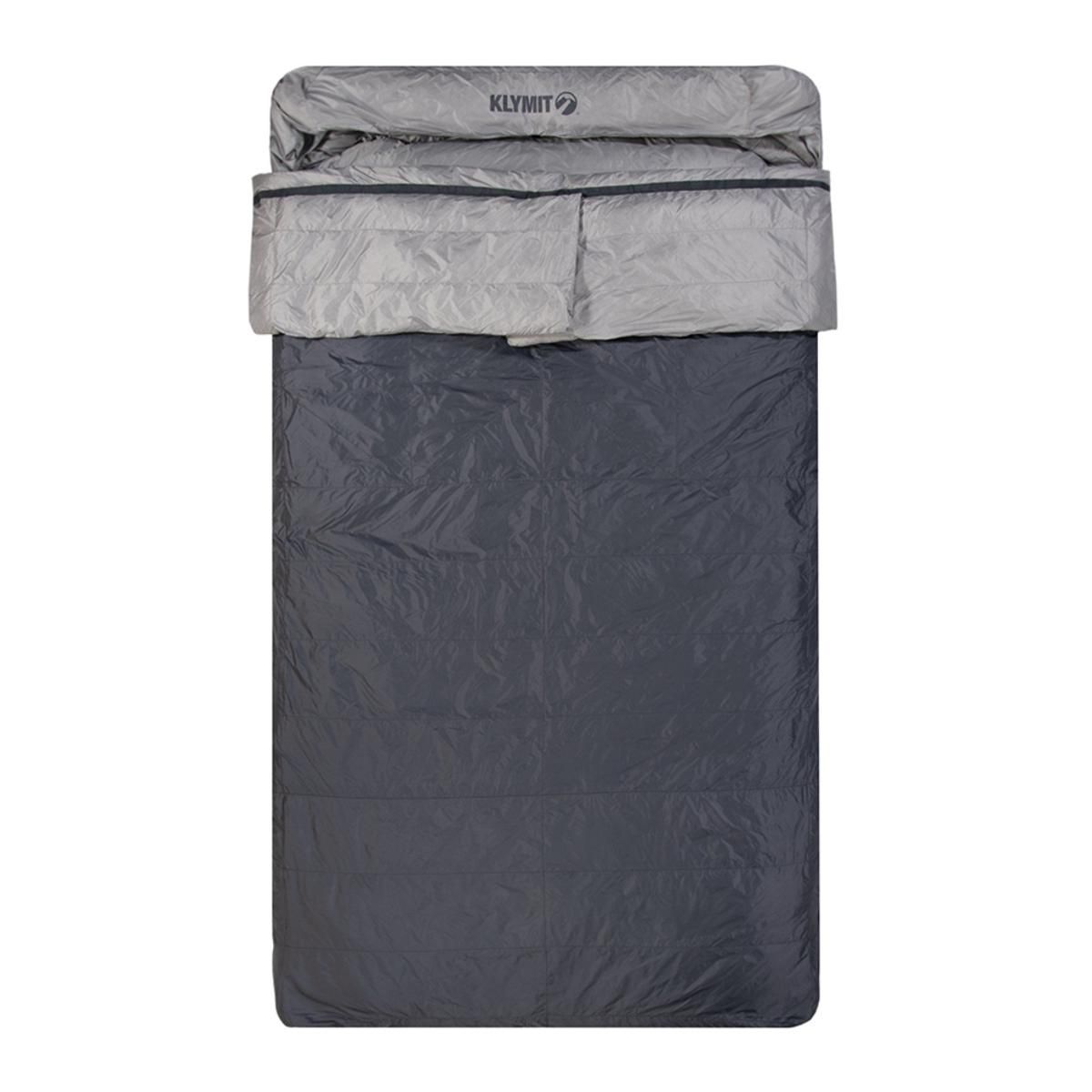  Klymit KSB Double Sleeping Bag - Grey/Light Grey