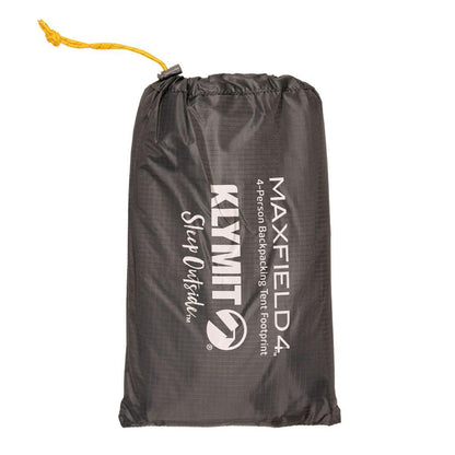  Klymit Maxfield 4 Person Tent Footprint - Grey