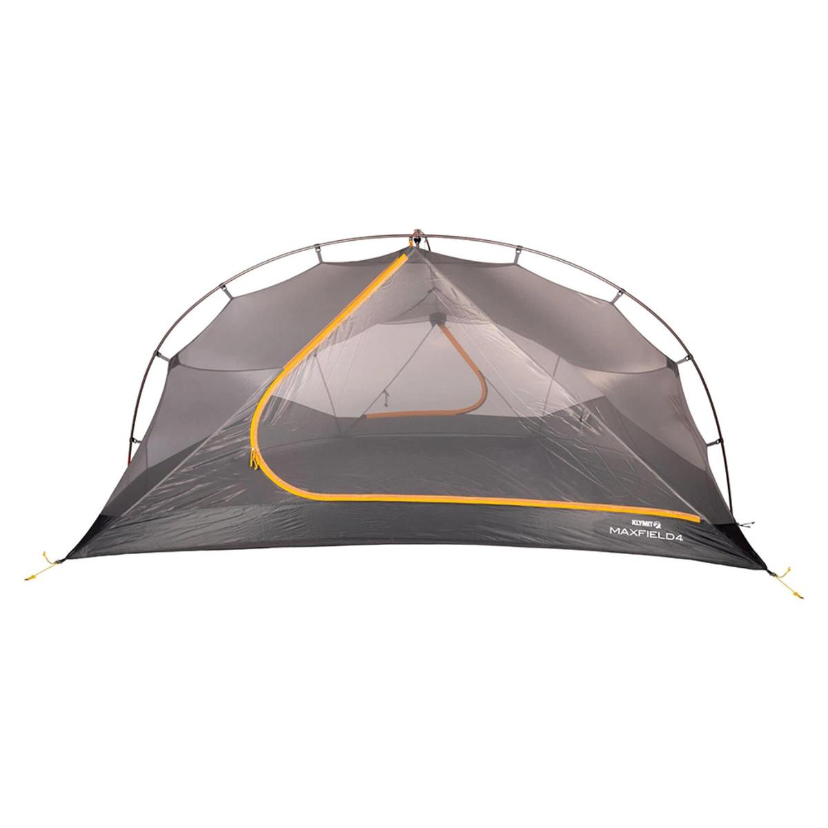  Klymit Maxfield 4 Person Tent - Orange/Grey