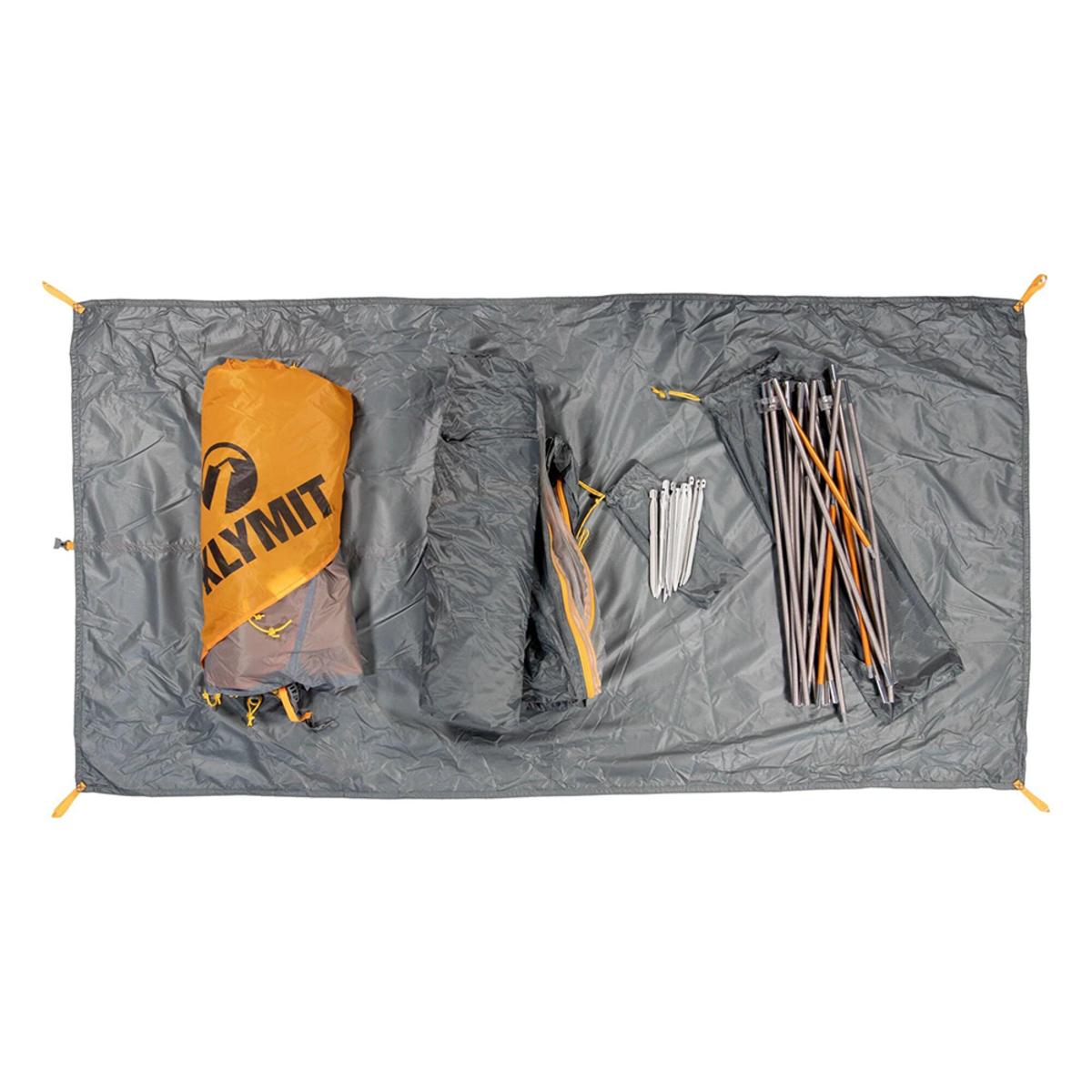  Klymit Maxfield 4 Person Tent - Orange/Grey