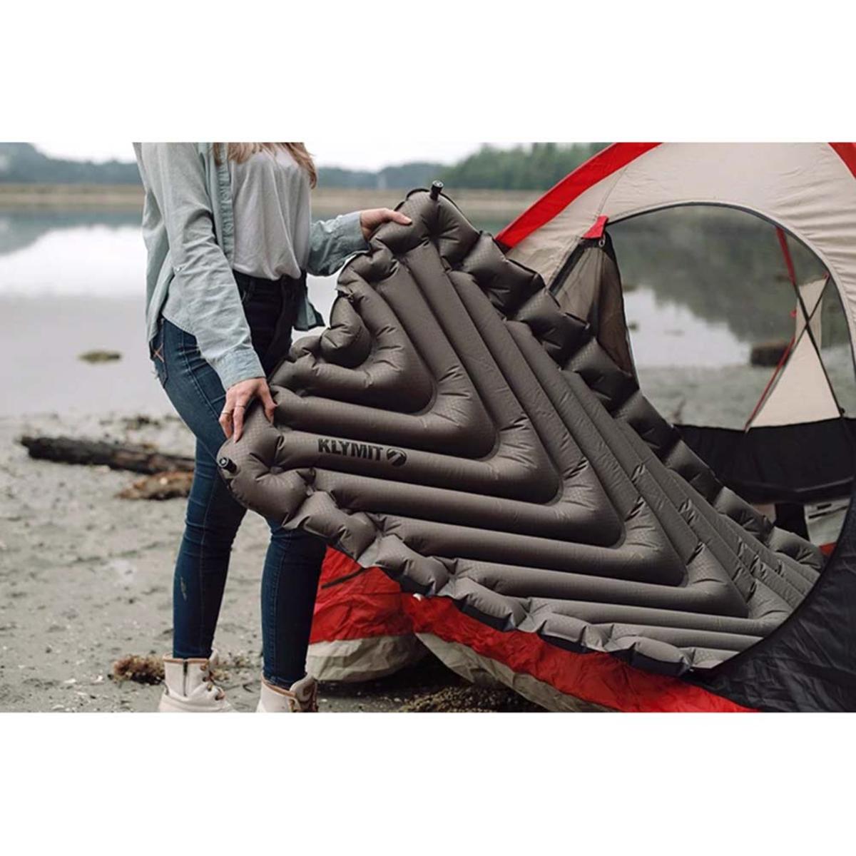  Klymit Static V Luxe Sleeping Pad - Stone Grey