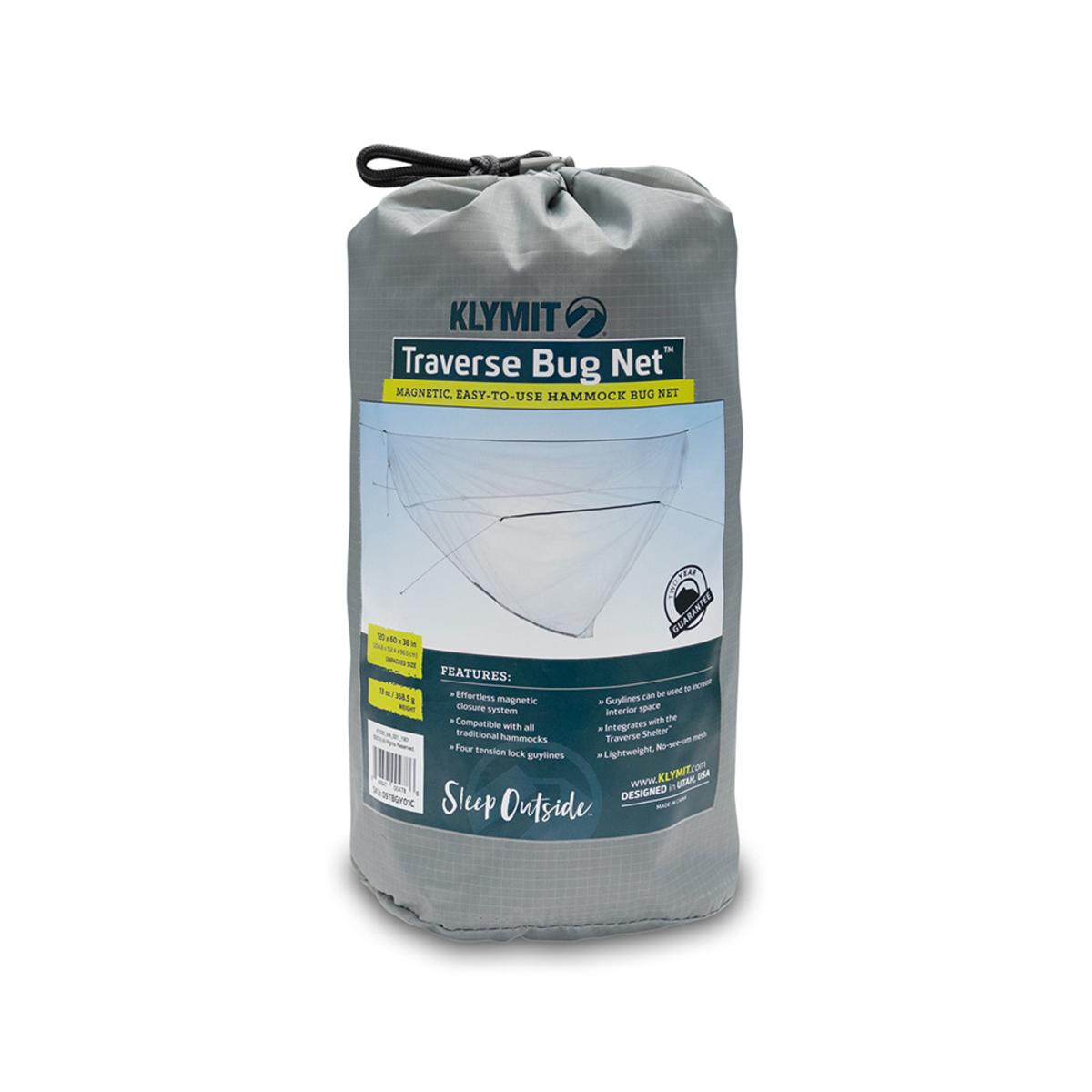  Klymit Traverse Bug Net - Grey